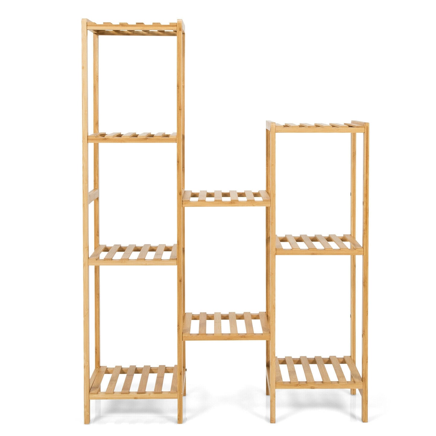9/11-Tier Bamboo Plant Stand for Living Room Balcony Garden-9-Tier Kids Crystal