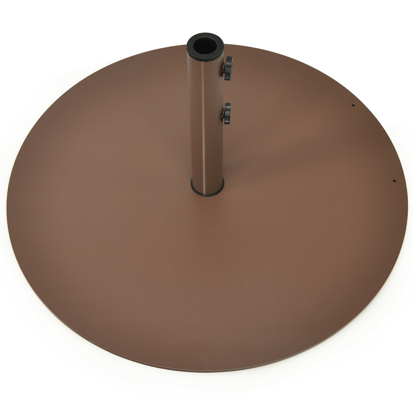 29.5 Inches Outdoor Steel Market Umbrella Base Stand for Backyard and Poolside Kids Crystal