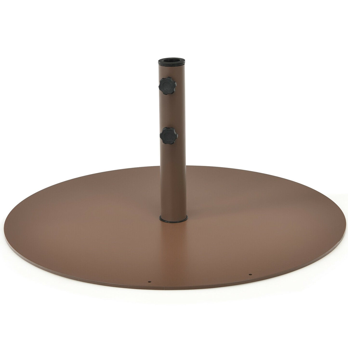 29.5 Inches Outdoor Steel Market Umbrella Base Stand for Backyard and Poolside Kids Crystal