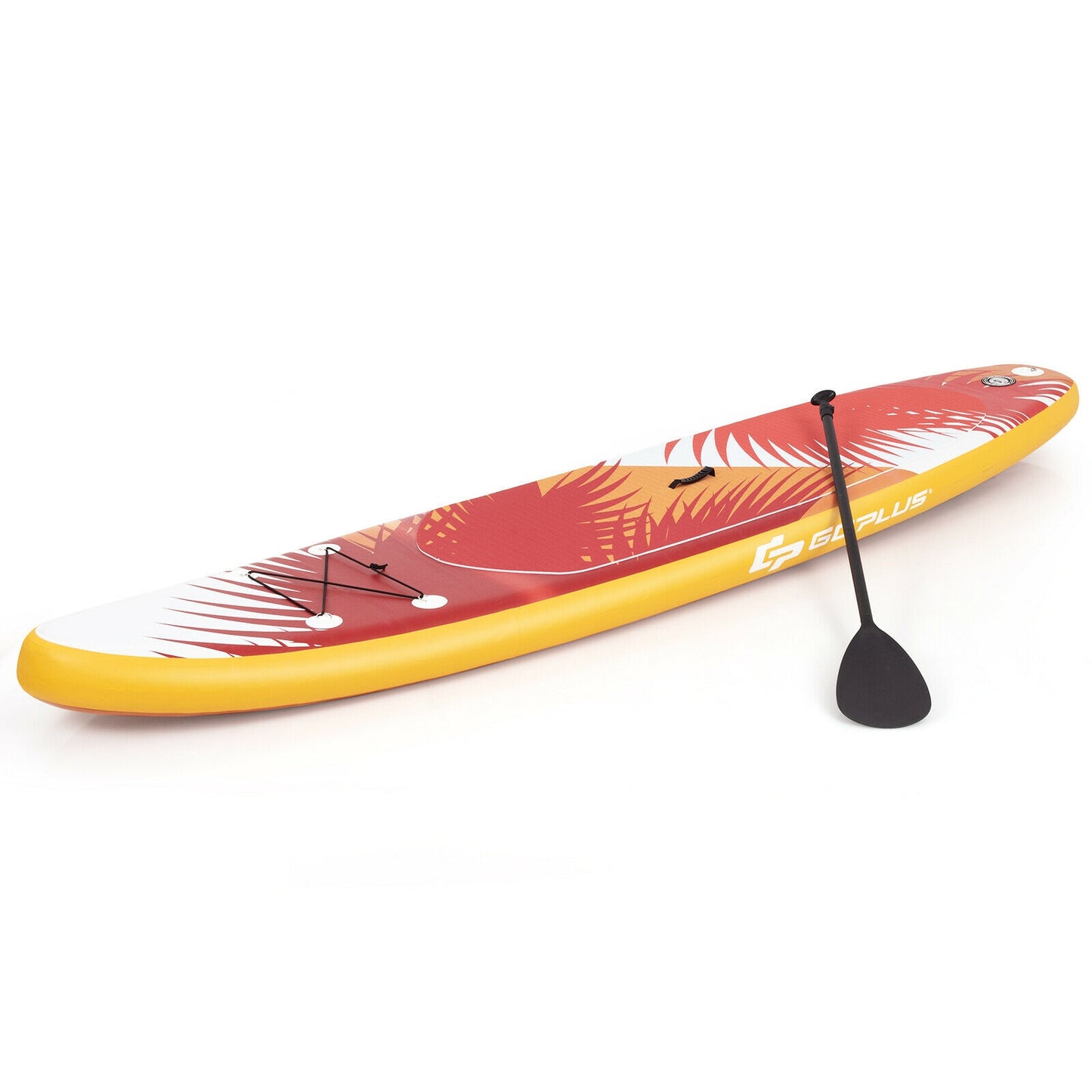 11 Feet Inflatable Stand Up board with Aluminum Paddle Pump Kids Crystal