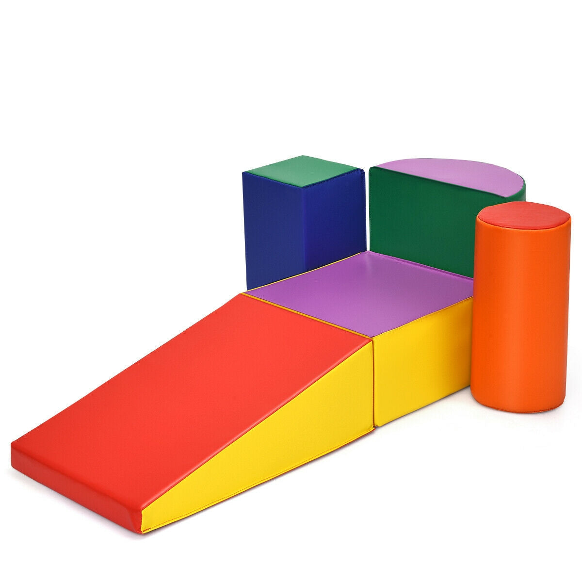 Crawl Climb Foam Shapes Playset Softzone Toy Kids Crystal