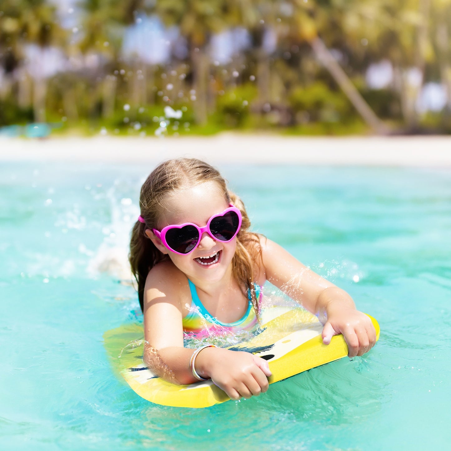 Lightweight Bodyboard Surfing with EPS Core Boarding-S Kids Crystal