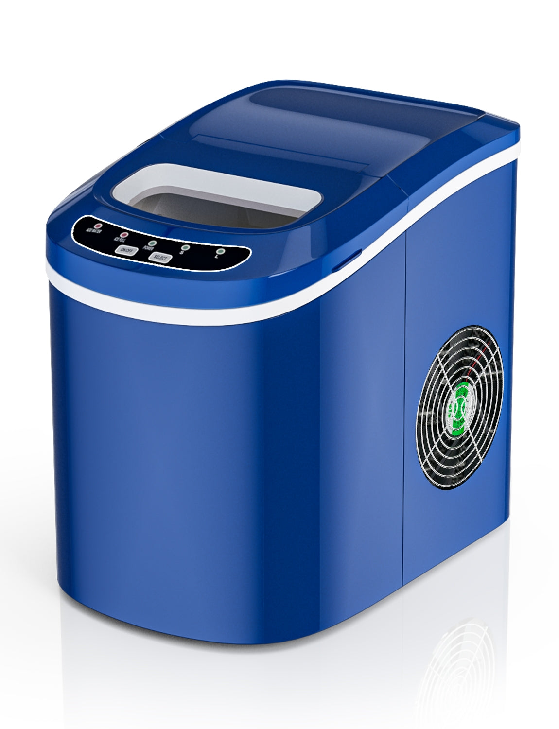 Mini Portable Compact Electric Ice Maker Machine-Navy Kids Crystal