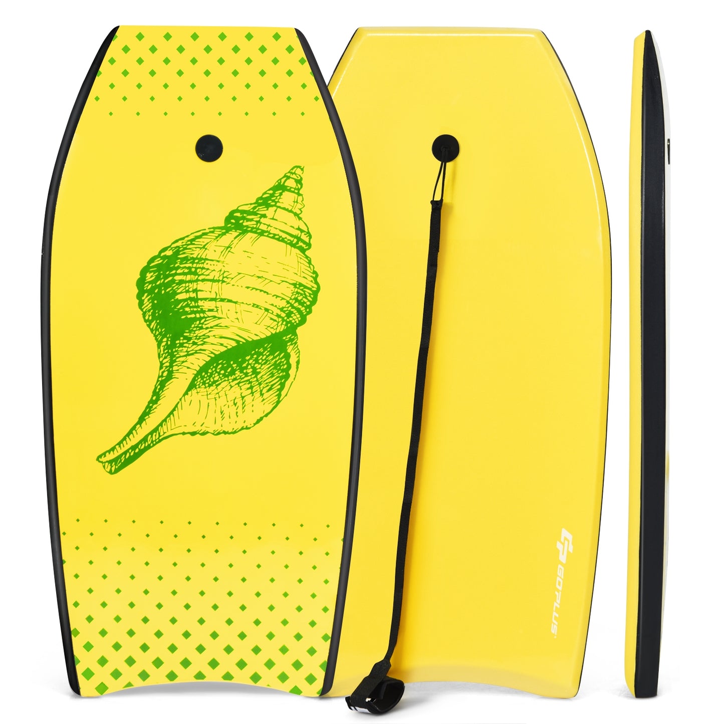 Super Lightweight Surfing Bodyboard-L Kids Crystal