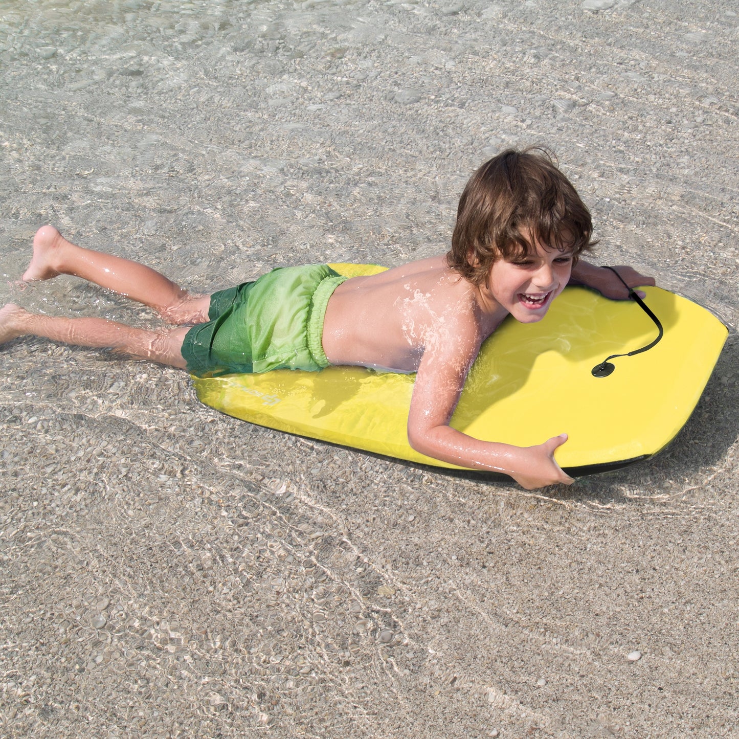 Super Lightweight Surfing Bodyboard-L Kids Crystal