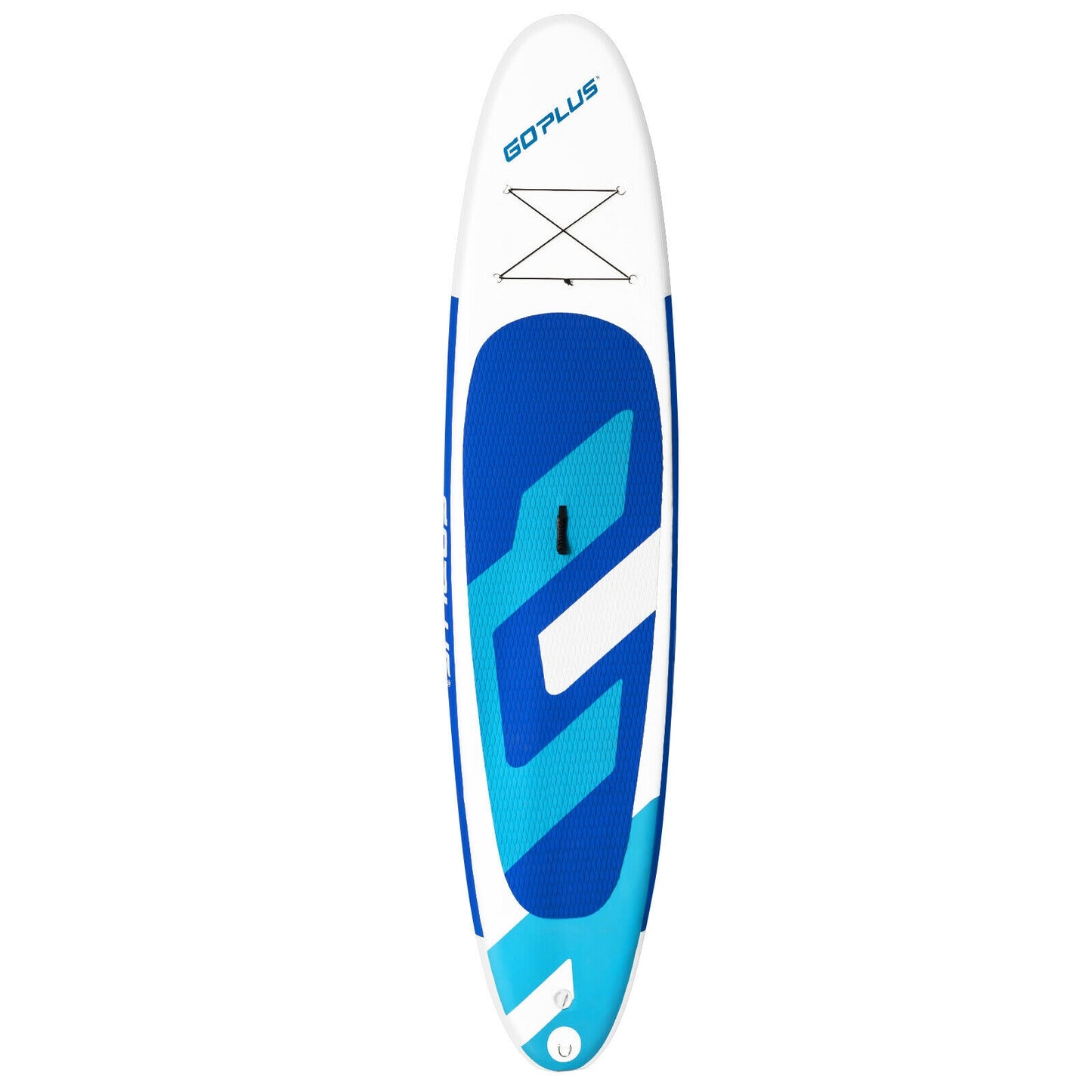 10 Feet Inflatable Stand Up Paddle Board 6 inch Thick with Backpack Leash Aluminum Paddle Kids Crystal