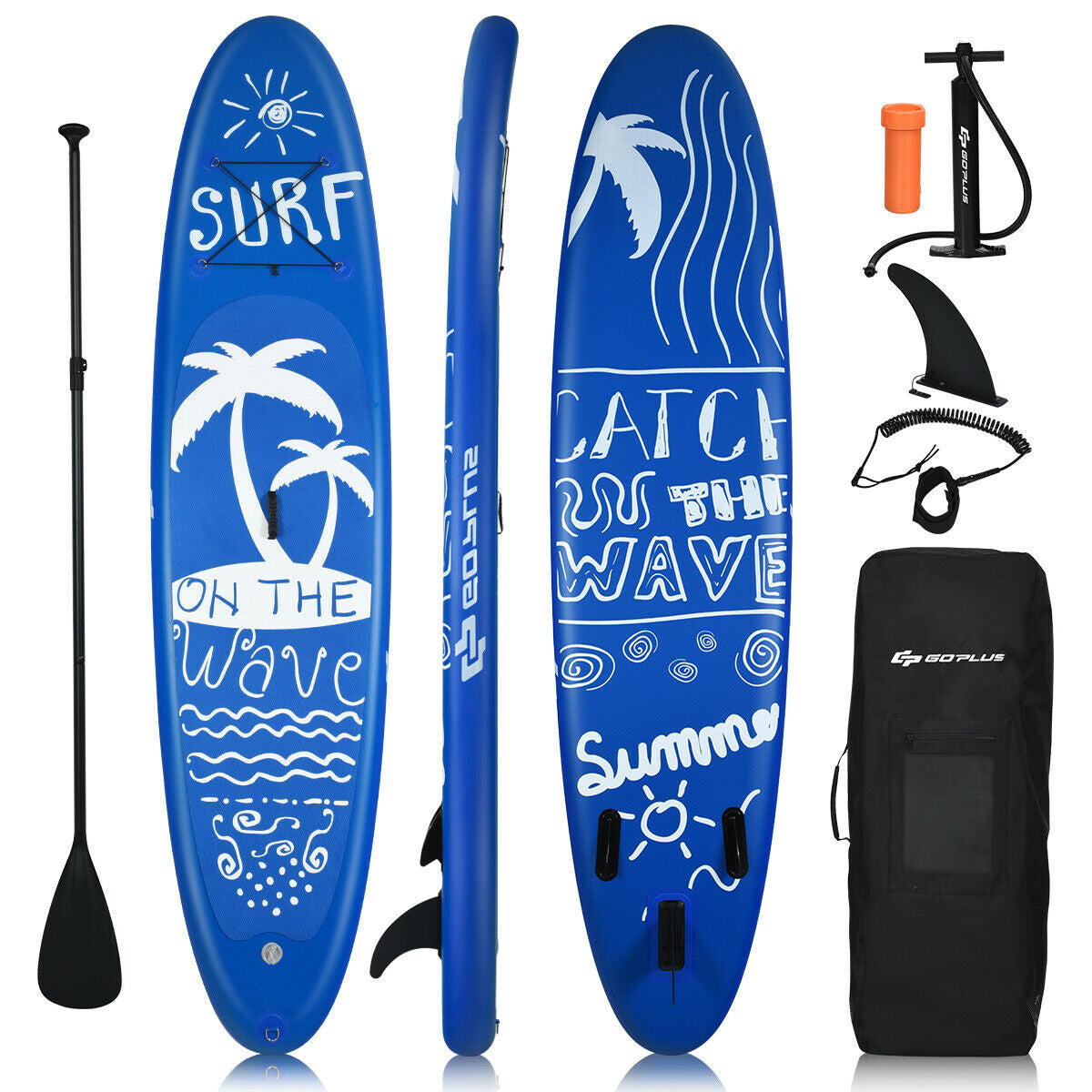 Inflatable & Adjustable Stand Up Paddle Board-L Kids Crystal