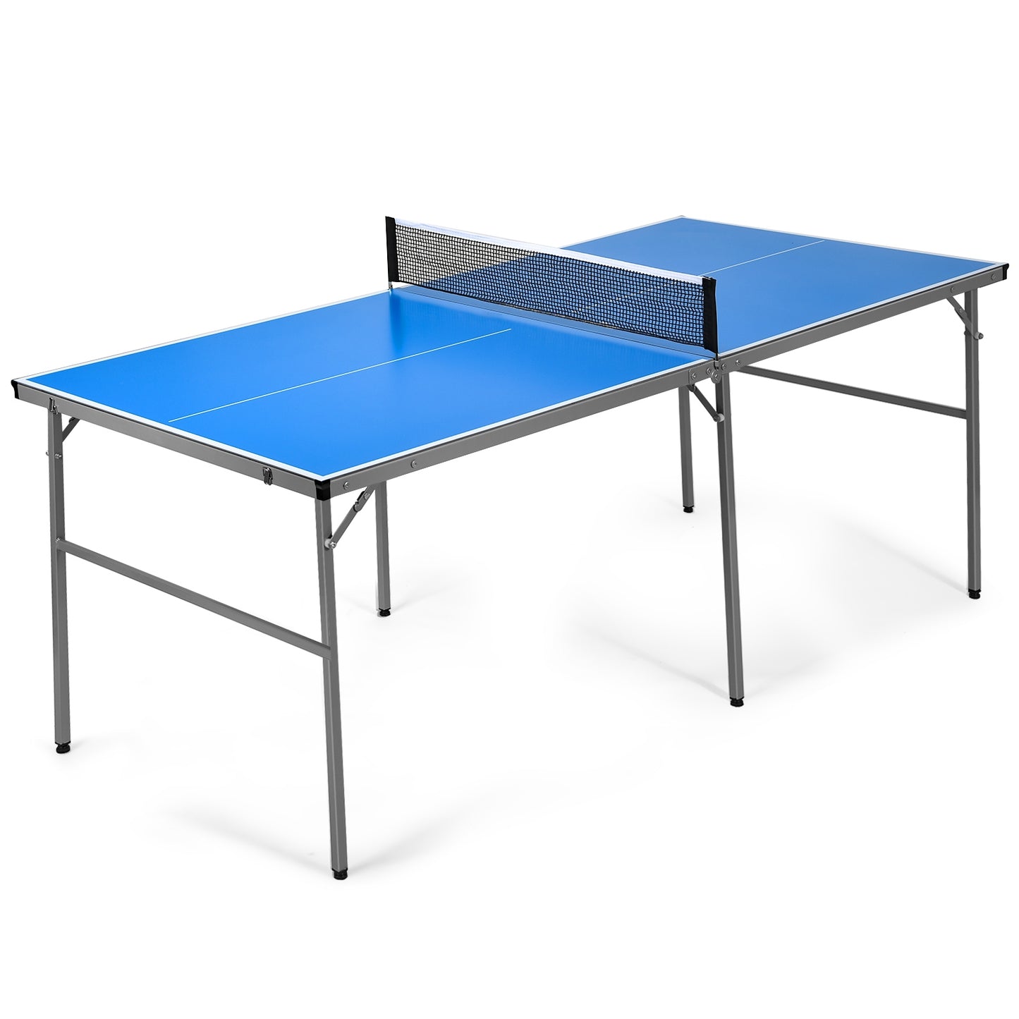 6’x3’ Portable Tennis Ping Pong Folding Table Indoor/Outdoor