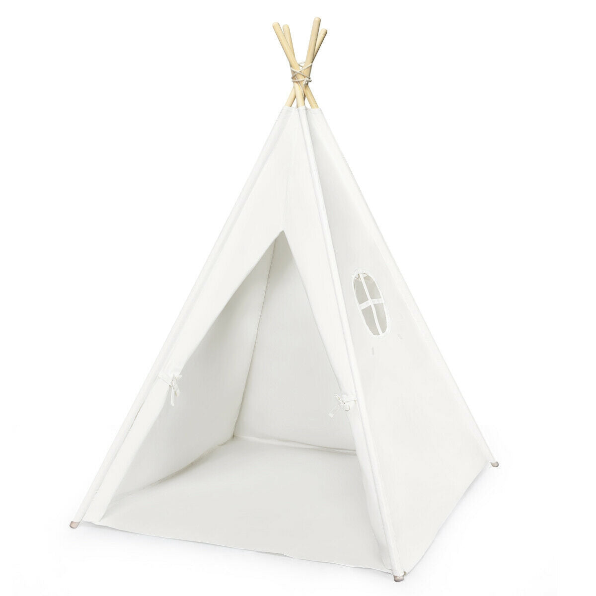 5.5 ft Portable Cotton Kids' Play Tent Kids Crystal