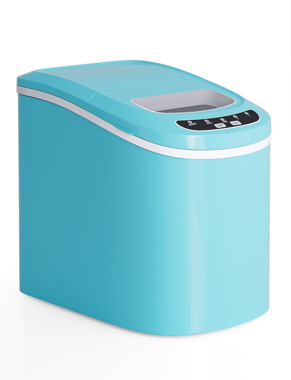 Mini Portable Compact Electric Ice Maker Machine-Green Kids Crystal