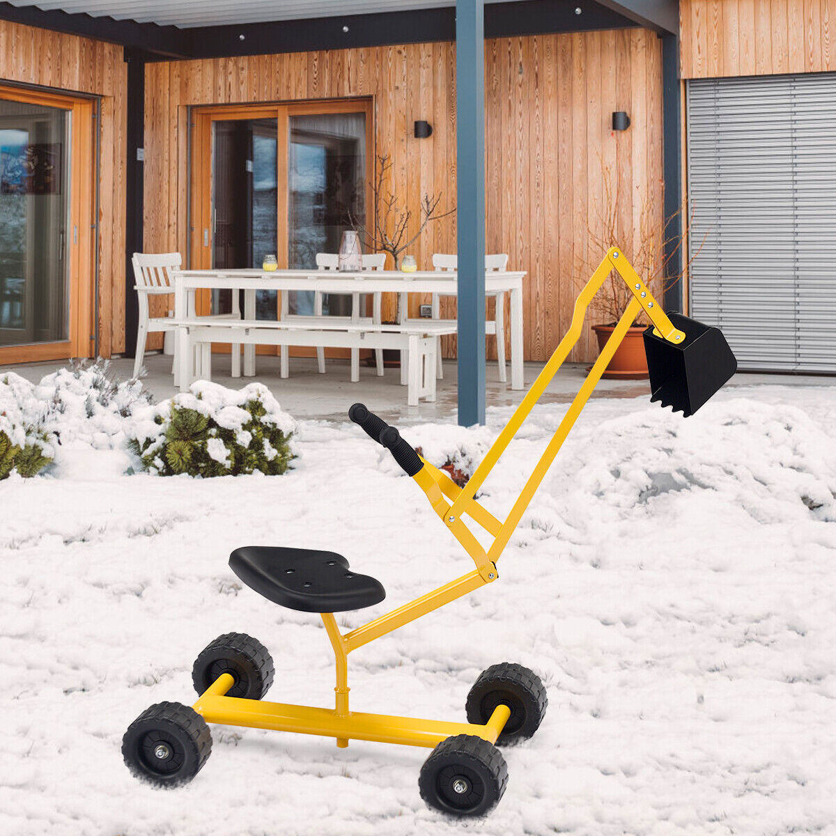 Heavy Duty Kid Ride-on Sand Digger Excavator Kids Crystal