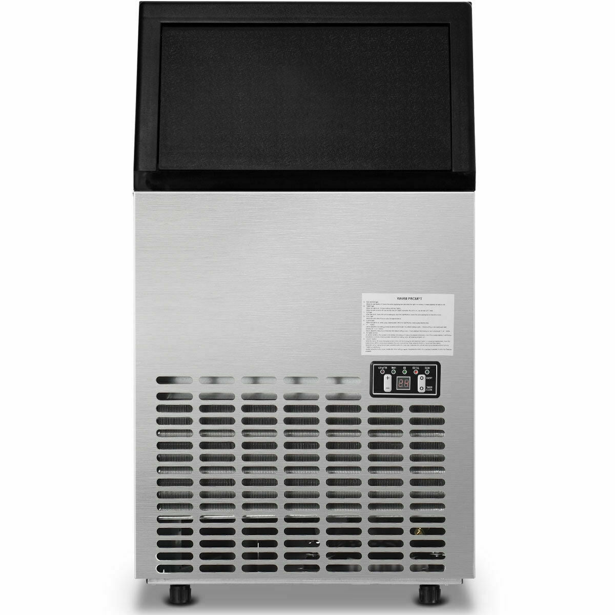 Portable Built-In Stainless Steel Commercial Ice Maker Kids Crystal