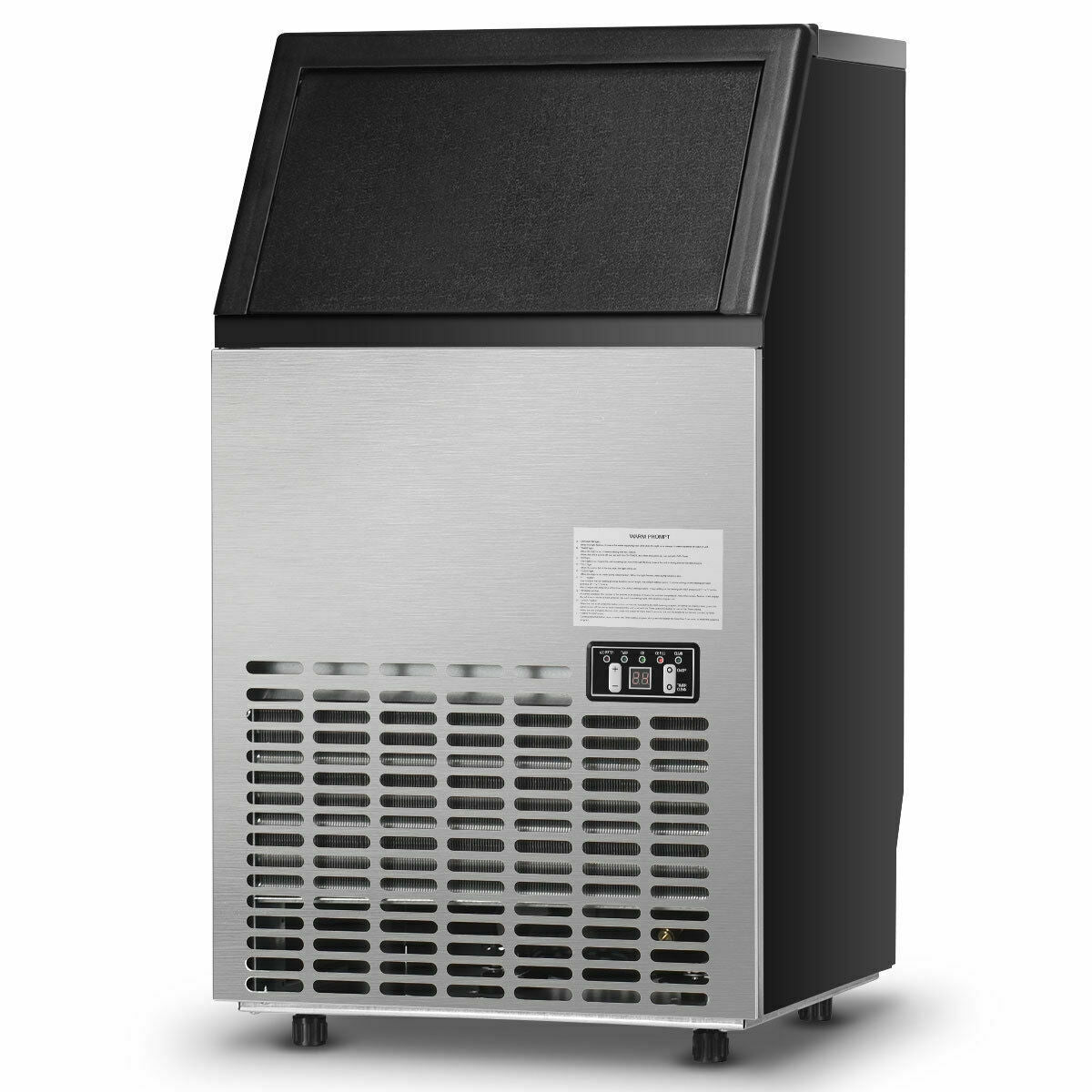 Portable Built-In Stainless Steel Commercial Ice Maker Kids Crystal