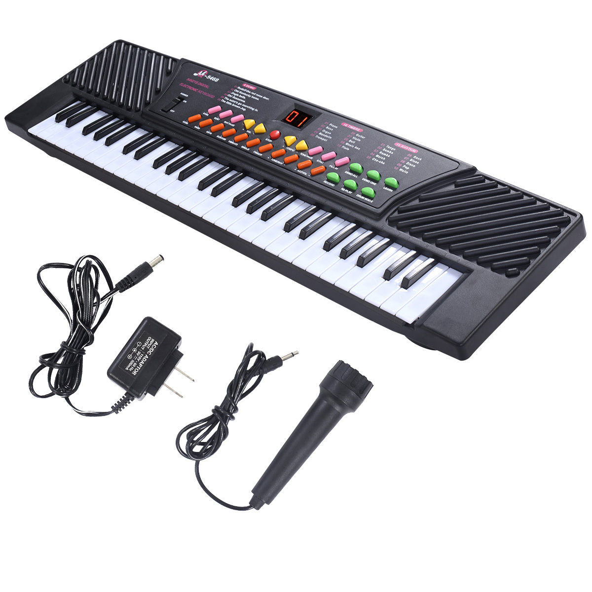 54 Keys Kids Electronic Music Piano Kids Crystal
