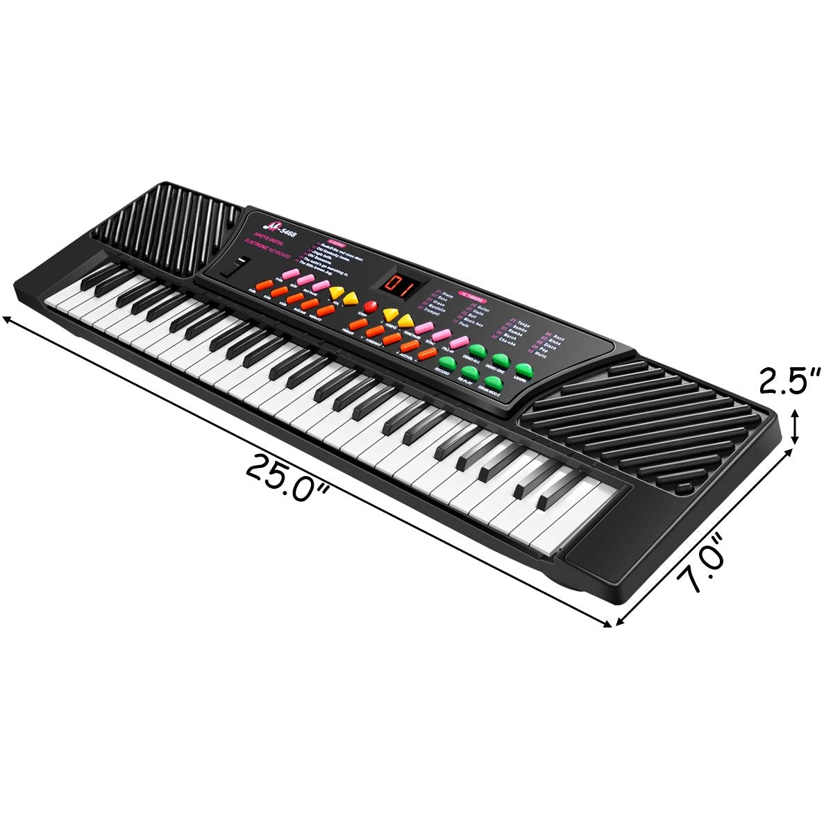 54 Keys Kids Electronic Music Piano Kids Crystal