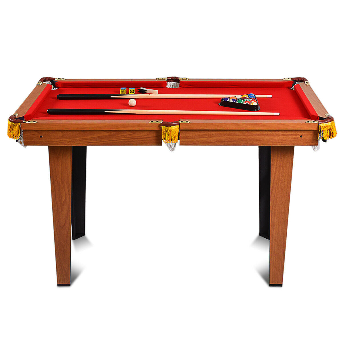 48 Inch Mini Table Top Pool Table Game Billiard Set Kids Crystal
