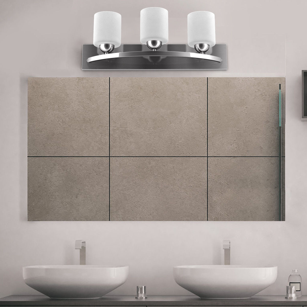 Glass Wall Sconce for 3 Bulbs Kids Crystal