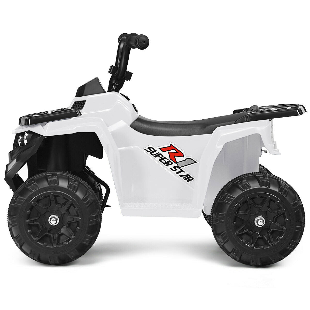 6V Battery Powered Kids Electric Ride on ATV-White