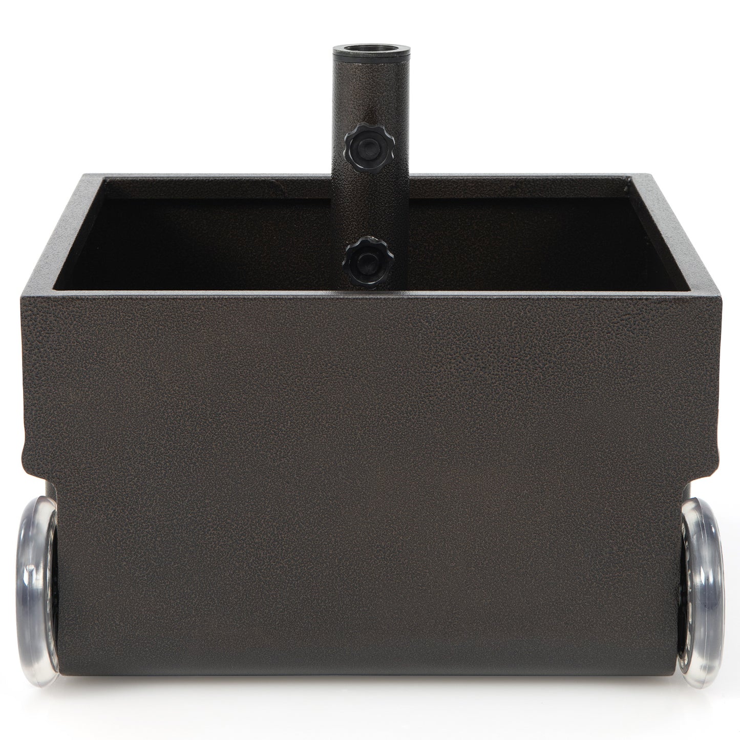 150 Pounds Patio Umbrella Base Stand Wheels Planter Outdoor-Black Kids Crystal