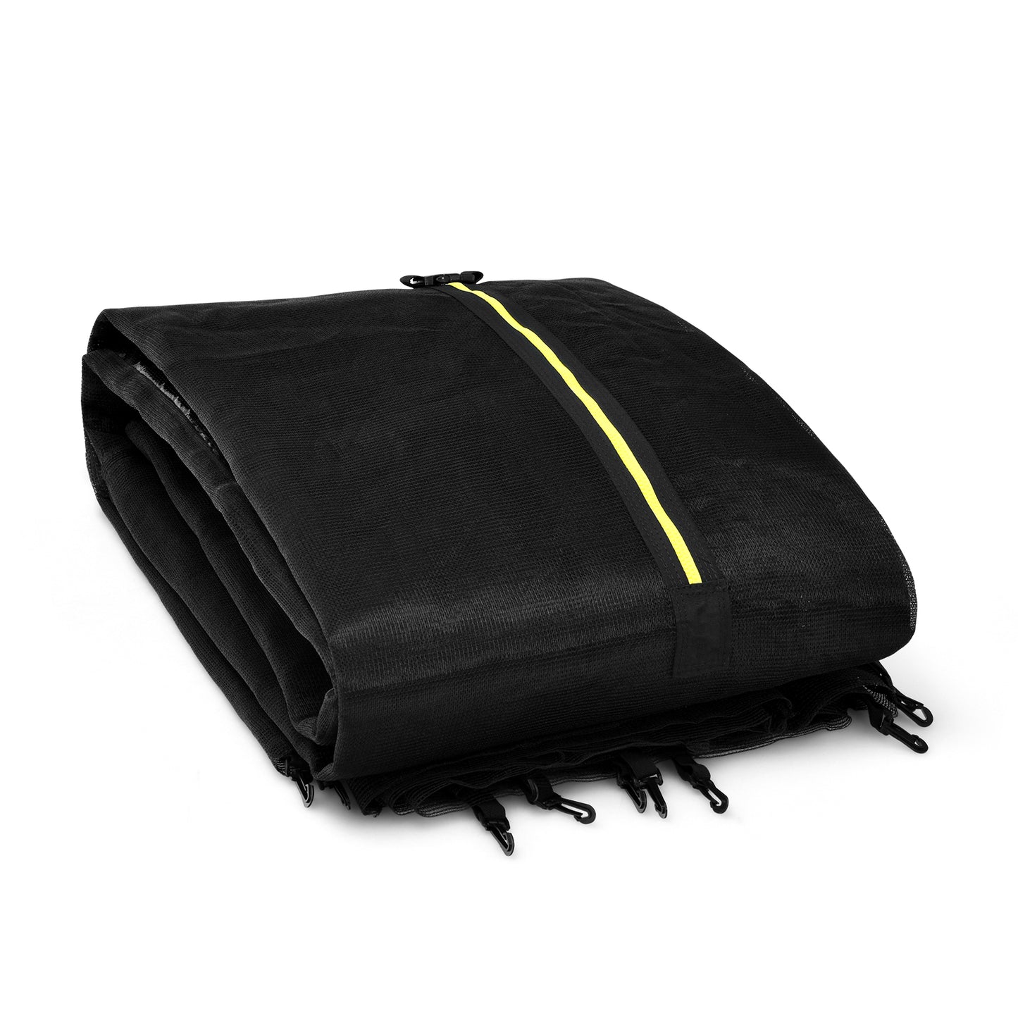 Trampoline Replacement Protection Enclosure Net with Zipper-14ft Kids Crystal