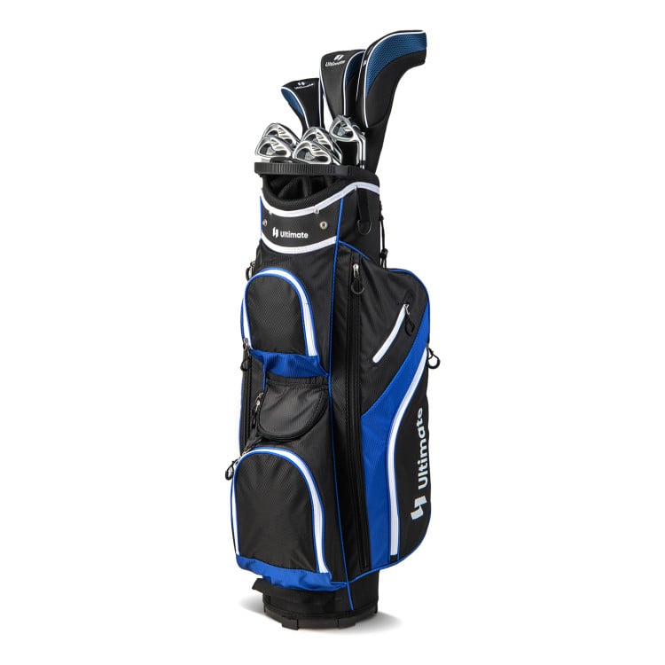 Golf Cart Bag with 14 Way Top Dividers-Blue Kids Crystal