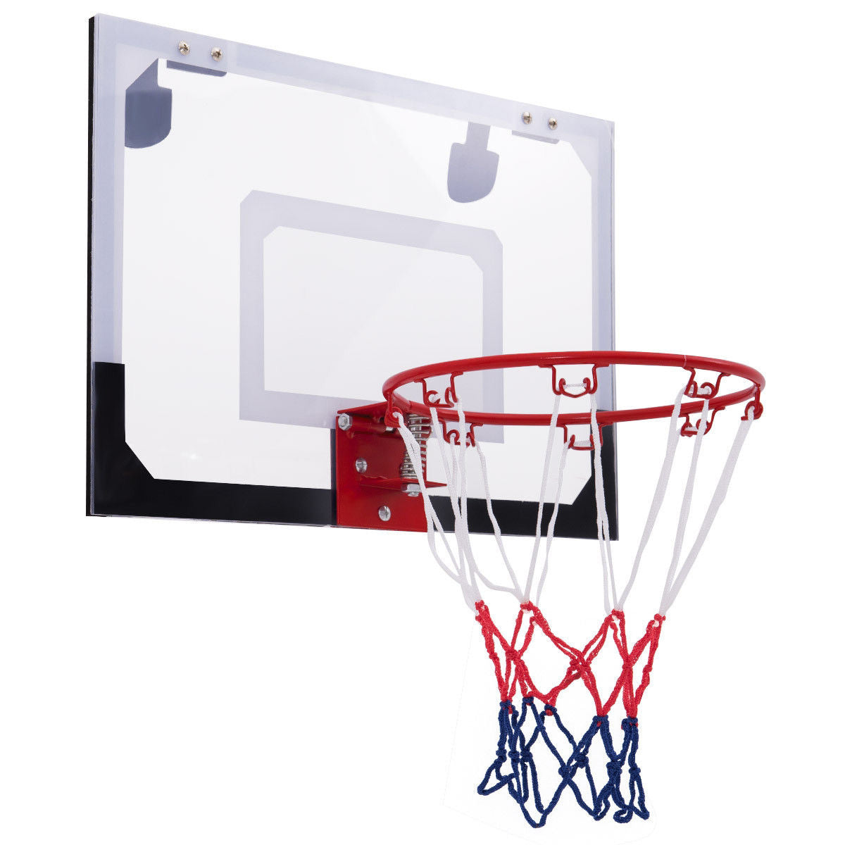 Over-The-Door Mini Basketball Hoop Includes Basketball and 2 Nets Kids Crystal