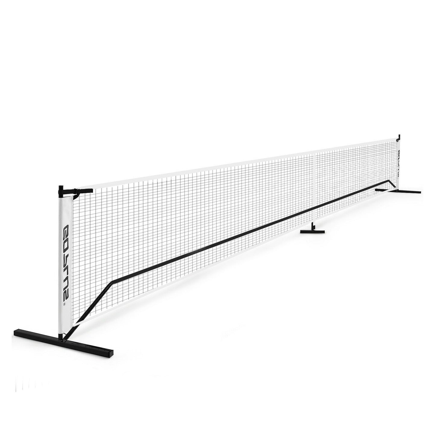 22 Feet Portable Pickleball Net Set System with Carry Bag for Indoor Outdoor Game Kids Crystal