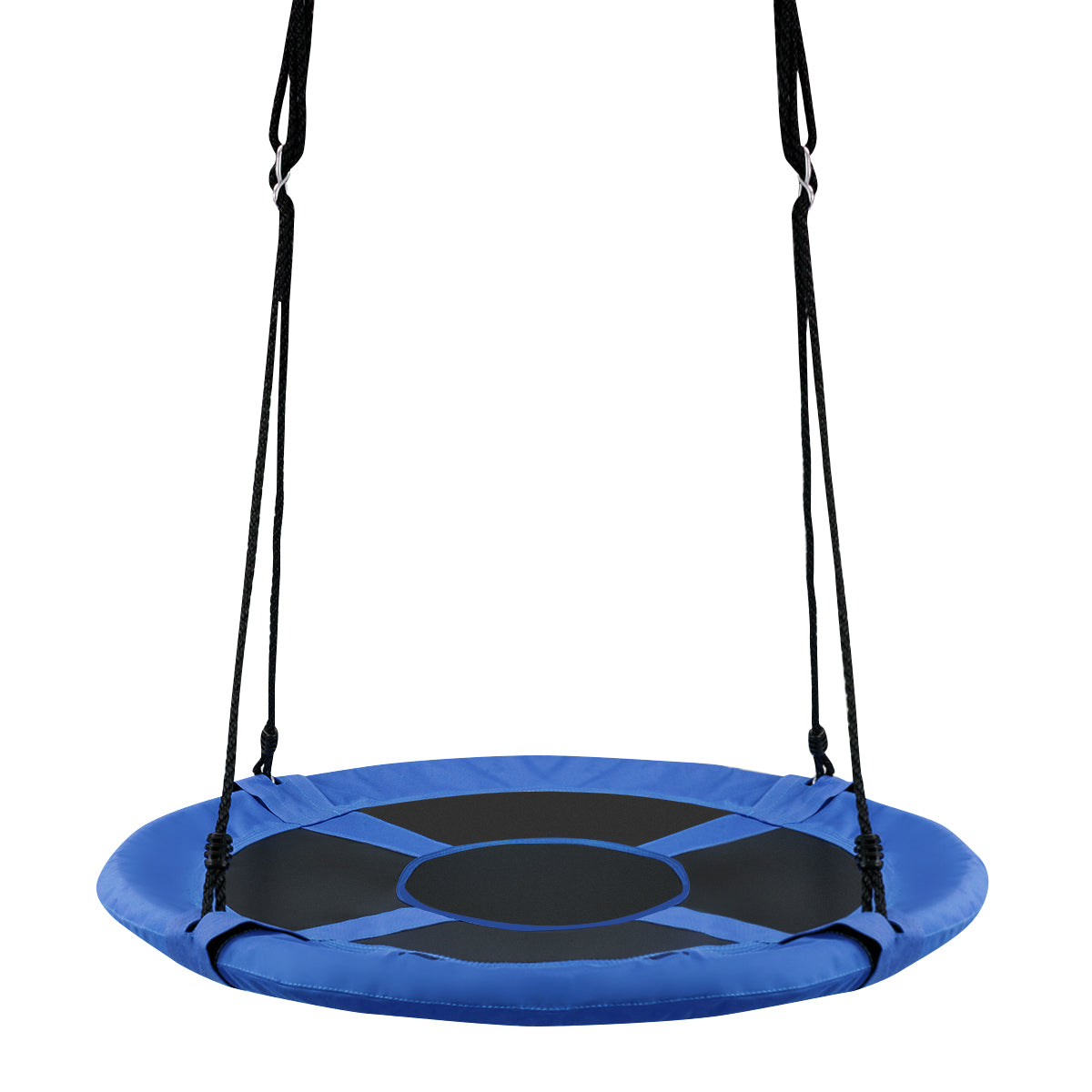 2-in-1 40 Inch Kids Hanging Chair Detachable Swing Tent Set-Blue Kids Crystal