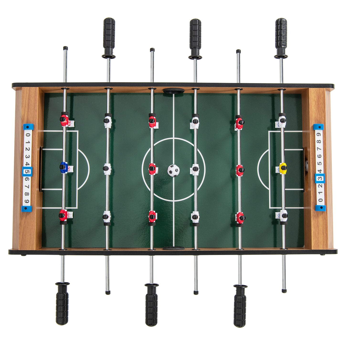 27 Inch Foosball Table Mini Tabletop Soccer Game Kids Crystal