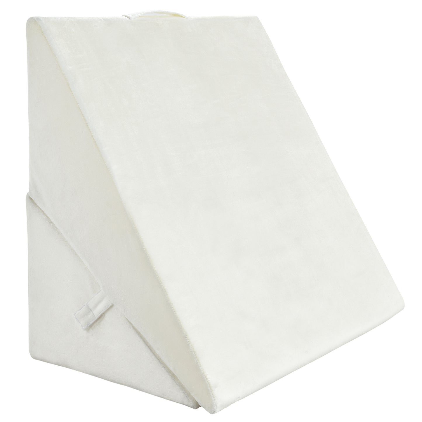 Adjustable Memory Foam Reading Sleep Back Support Pillow-White Kids Crystal