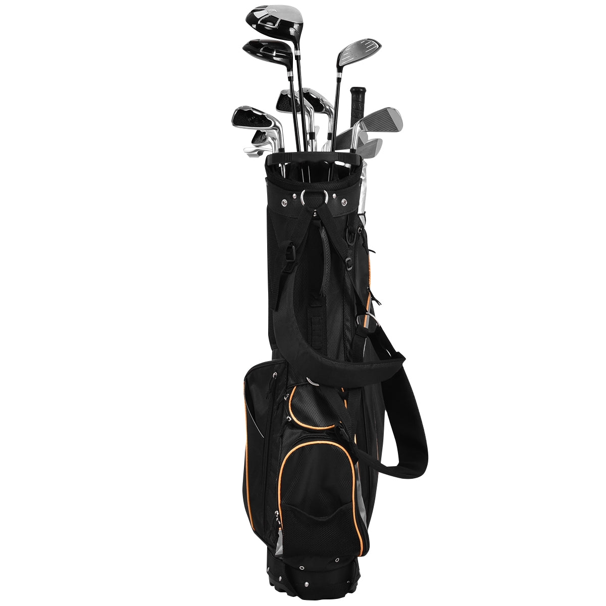 9 Inch Golf Stand Bag Divider Carry Pockets Storage Kids Crystal