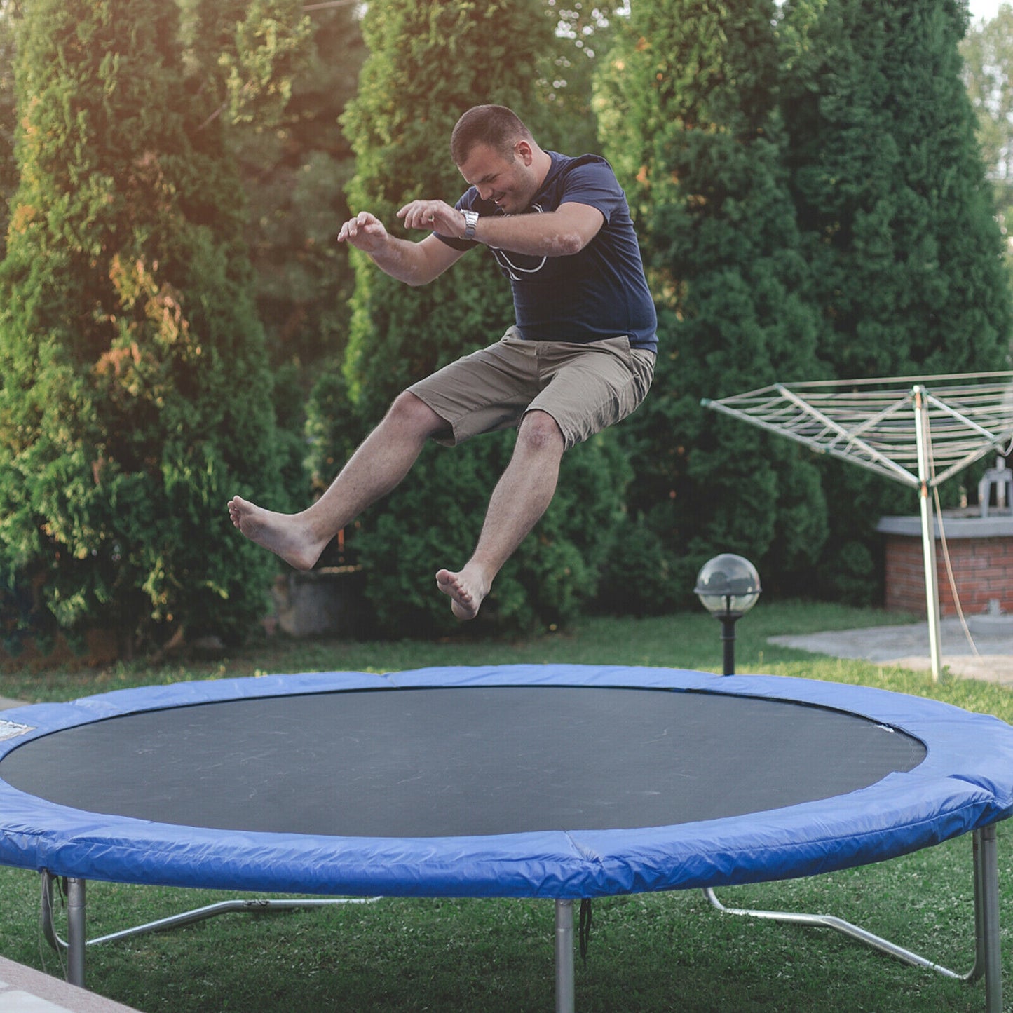 High-Elastic PP Replacement Jumping Mat-14 ft Kids Crystal