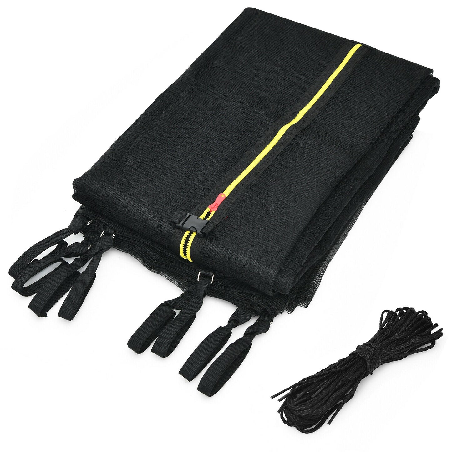 10Ft Replacement Weather-Resistant Trampoline Safety Enclosure Net Kids Crystal