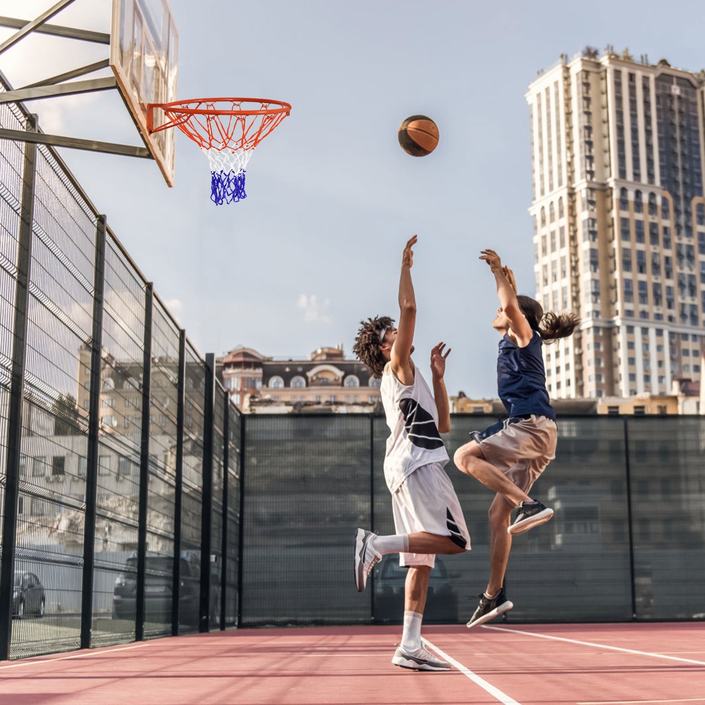 18 inch Wall Mounted Basketball Hoop Kids Crystal