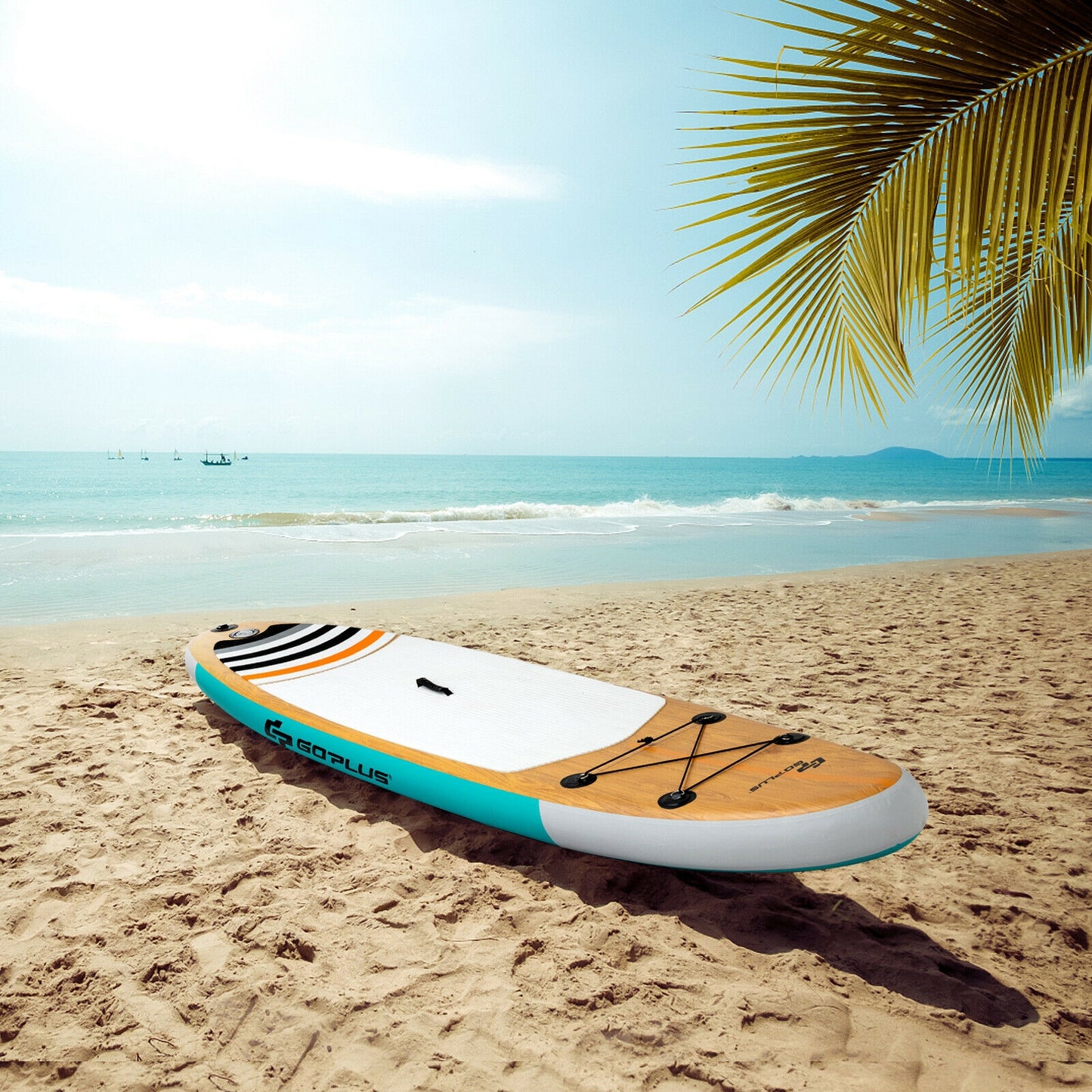 11 Inch Inflatable Stand up Paddle Board SUP with Bag Kids Crystal