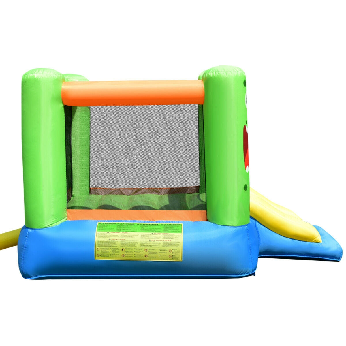 Inflatable Bounce House Jumper Castle Kid's Playhouse without Blower Kids Crystal