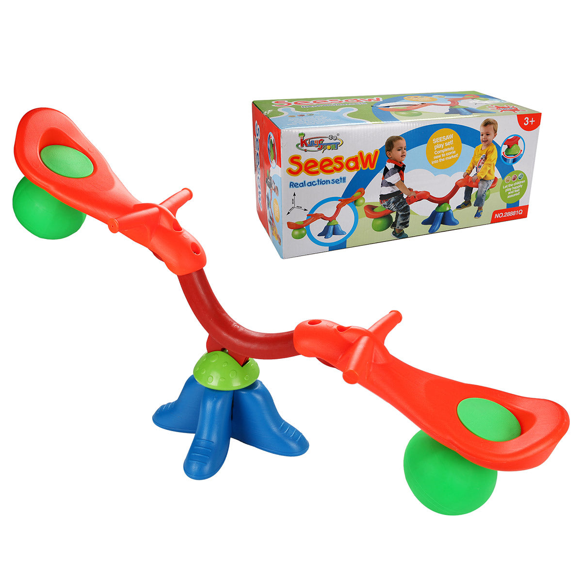 Kid's Seesaw 360 Degree Spinning Teeter Kids Crystal