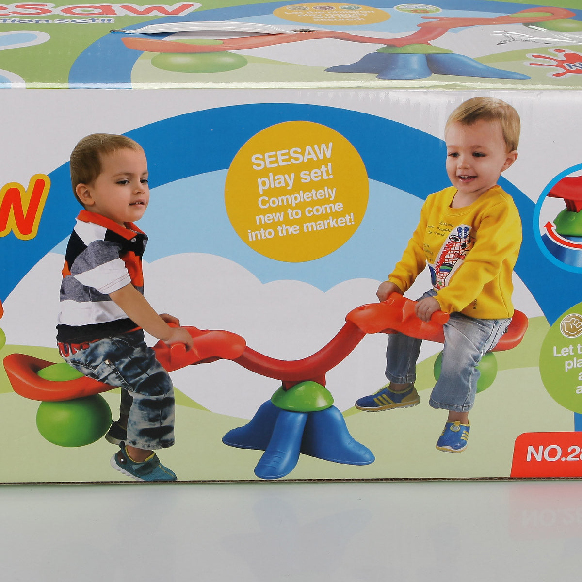 Kid's Seesaw 360 Degree Spinning Teeter Kids Crystal