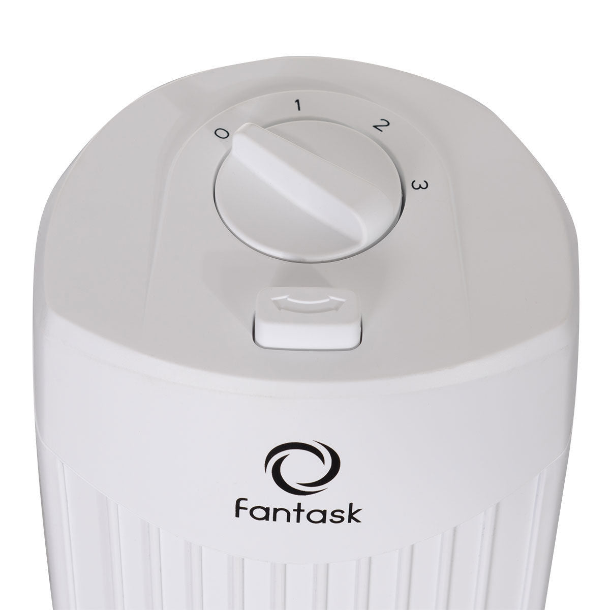 Fantask 35W 28 Inch Quiet Bladeless Oscillating Tower Fan-White Kids Crystal