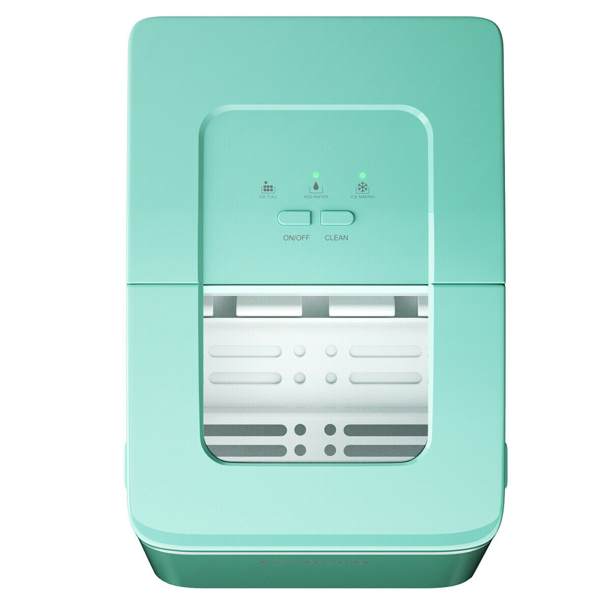 Portable Countertop Ice Maker Machine with Scoop-Green Kids Crystal