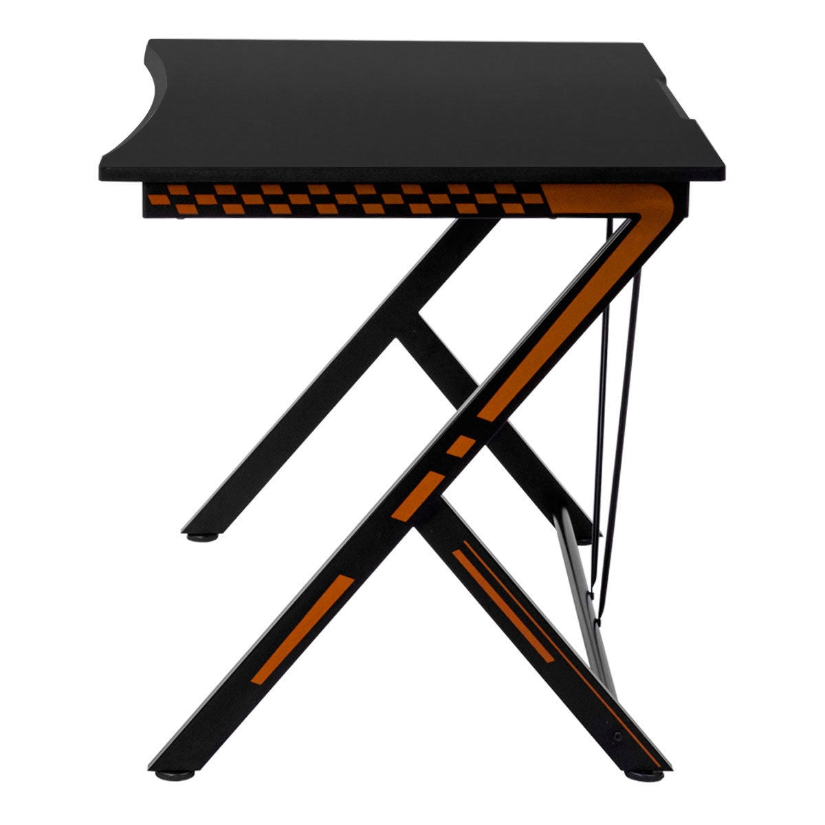 Home Office Modern Ergonomic Study Computer Desk for Small Space Kids Crystal