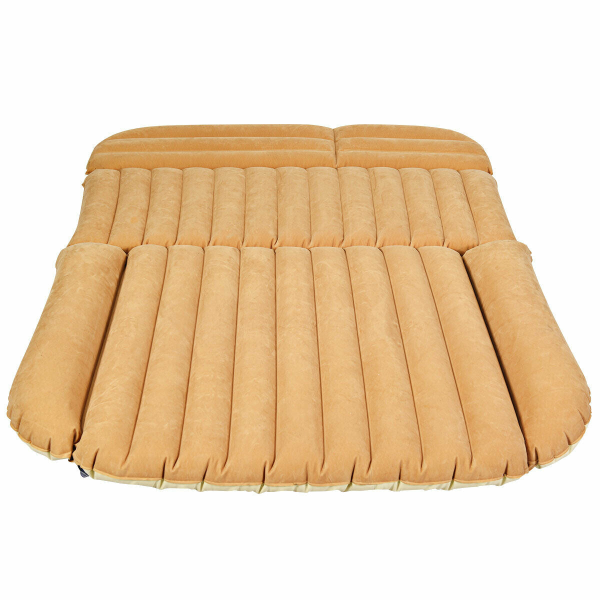 Inflatable SUV Air Backseat Mattress Travel Pad with Pump Camping and Pillow Kids Crystal