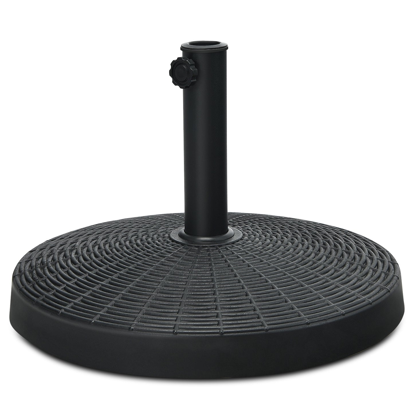 49 LBS Patio Resin Umbrella Base Stand for Outdoor Kids Crystal