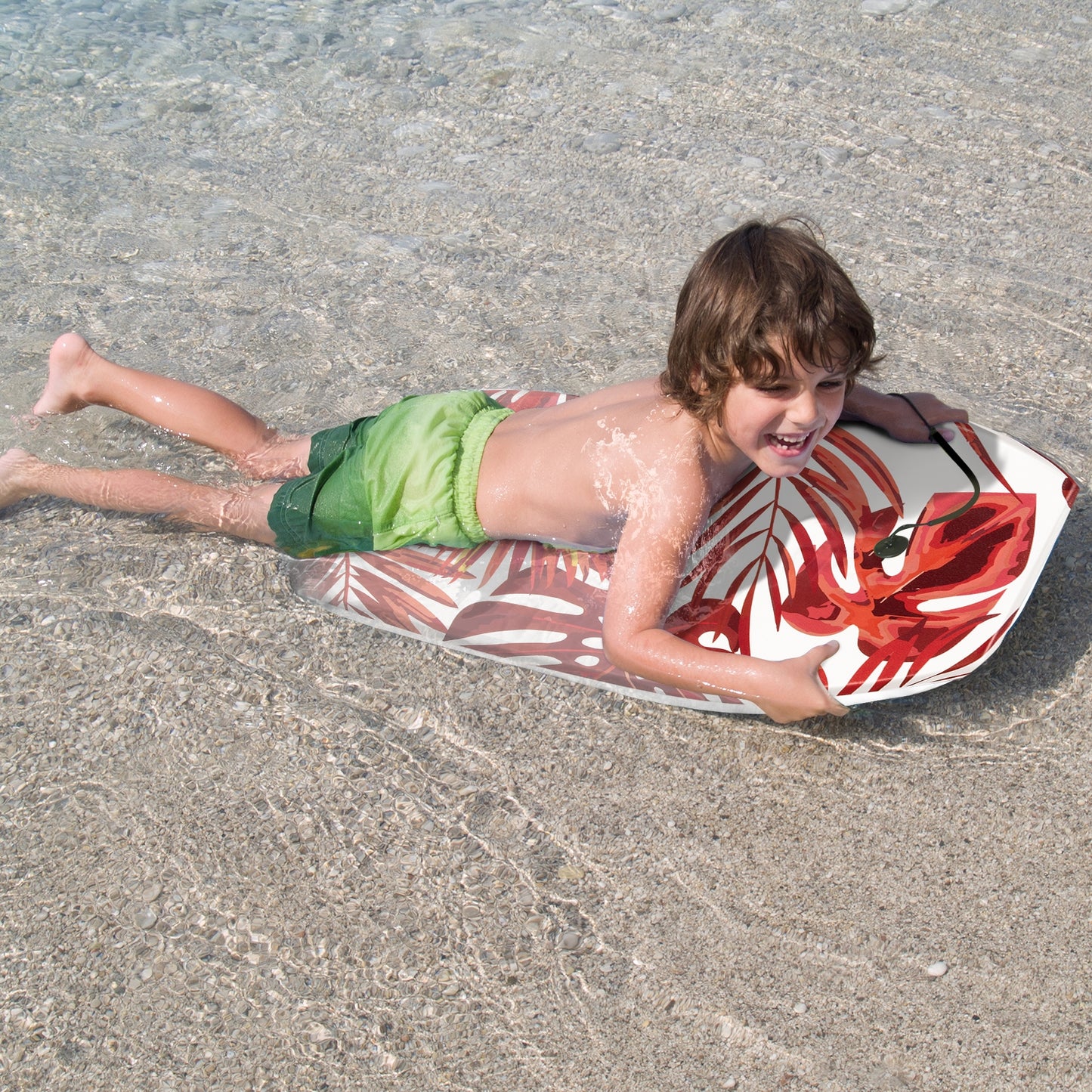 41 Inch Lightweight Surfboard With Fin EPS Core for Kids and Adults-L Kids Crystal