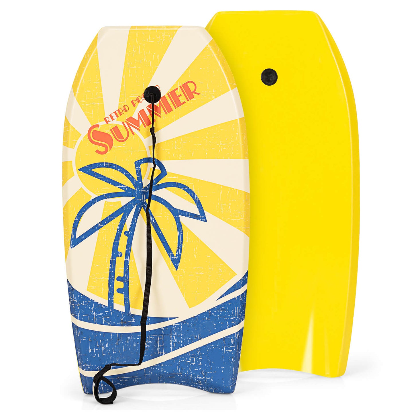 Super Lightweight Surfboard with Premium Wrist Leash-M Kids Crystal