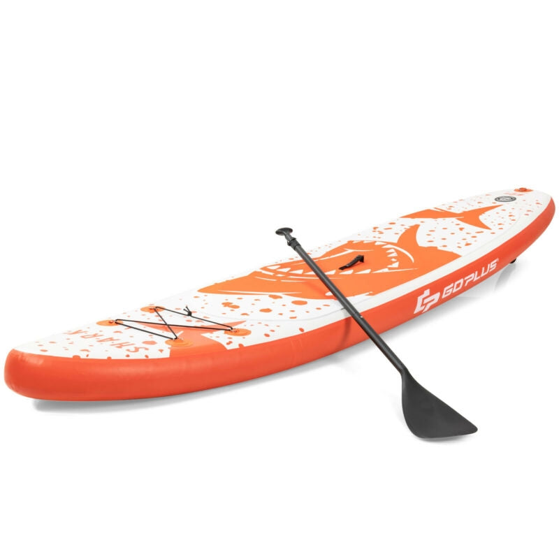 Inflatable Stand Up Paddle Board with Backpack Aluminum Paddle Pump-M Kids Crystal