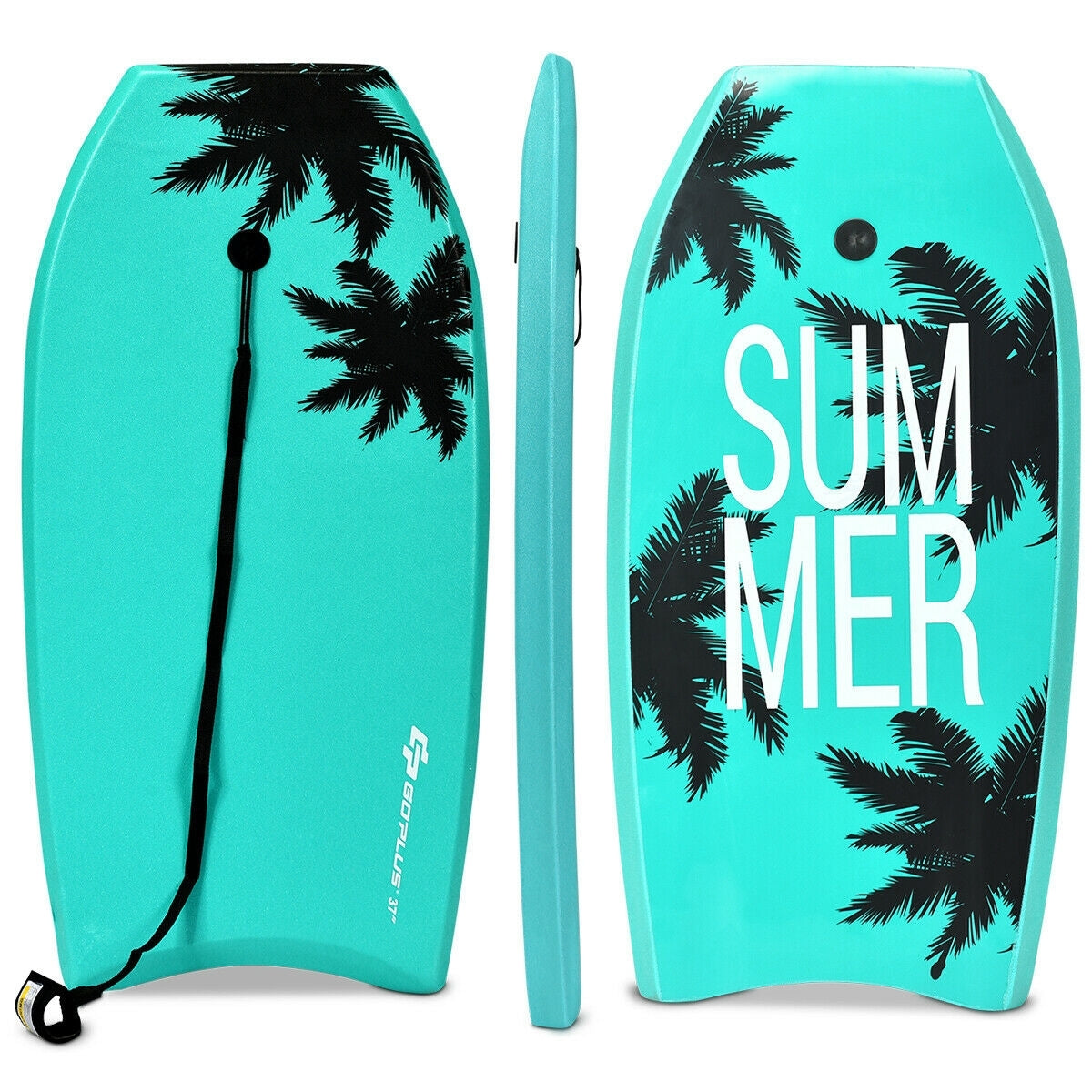 33 Inch/37 Inch/41 Inch Lightweight Super Surfing Bodyboard Kids Crystal