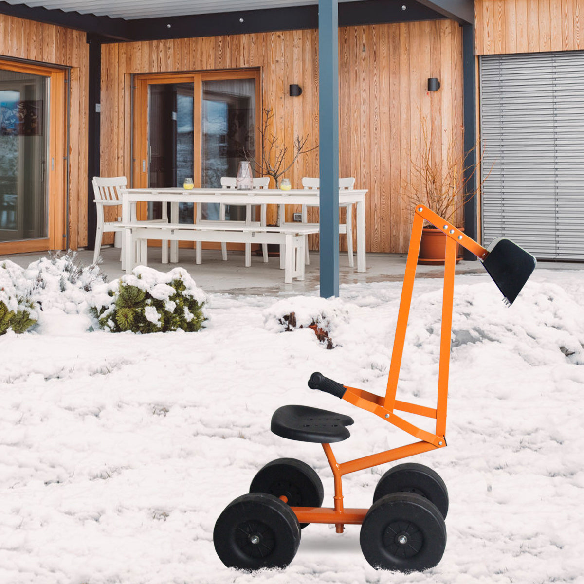 Heavy Duty Kid Ride-on Sand Digger Digging Excavator Kids Crystal
