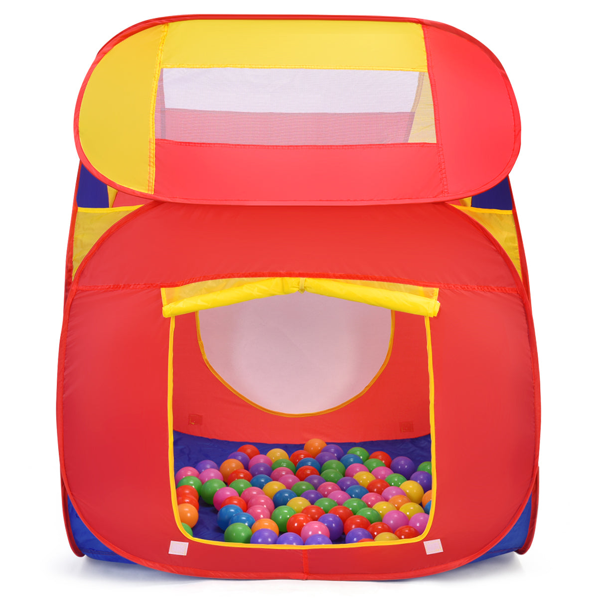 Portable Kid Play House Toy Tent with 100 Balls Kids Crystal
