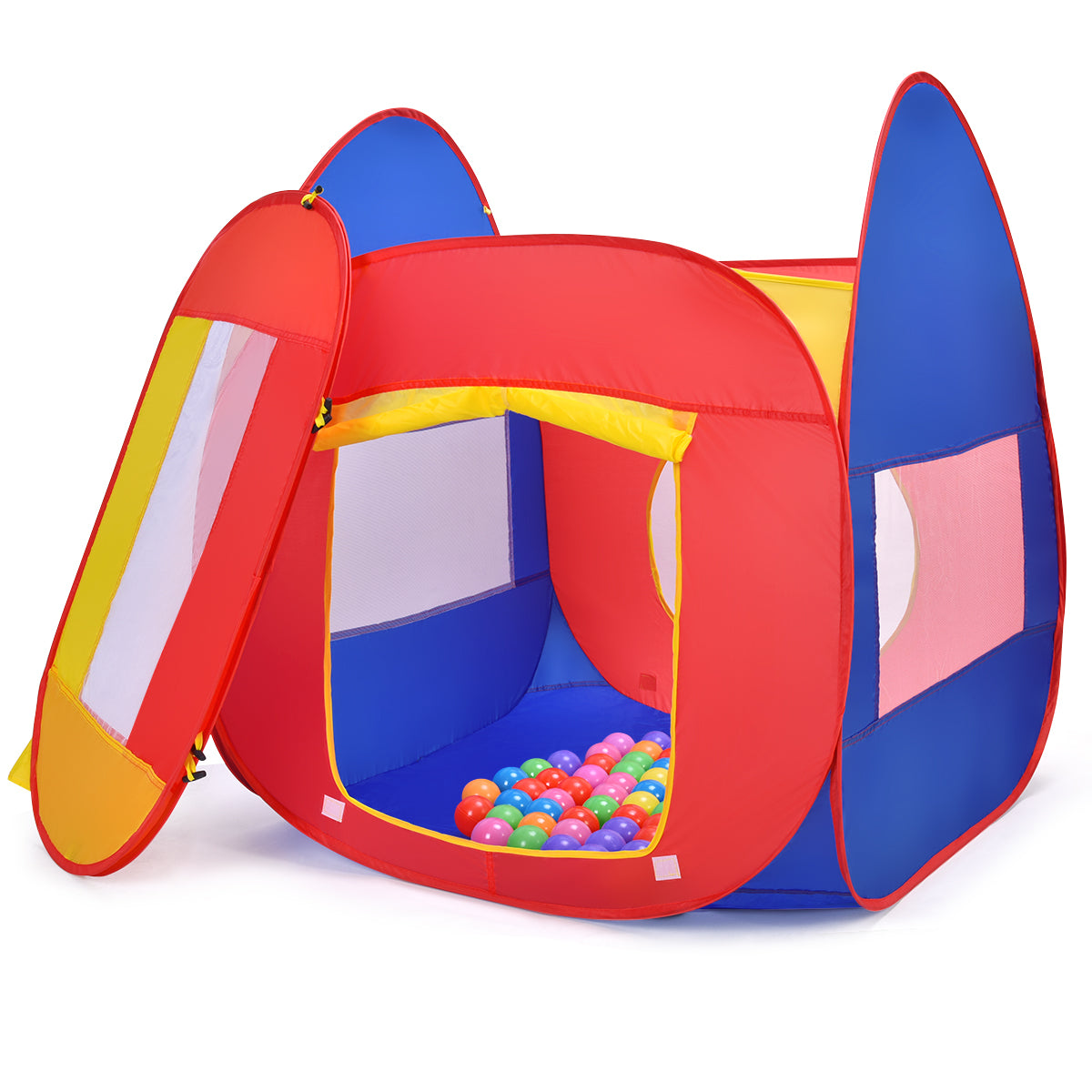 Portable Kid Play House Toy Tent with 100 Balls Kids Crystal